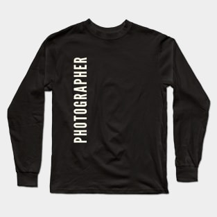 photographer Long Sleeve T-Shirt